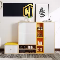 TỦ ĐỰNG GIÀY DÉP CÓ GHẾ NGỒI GIÁ BÌNH DÂN